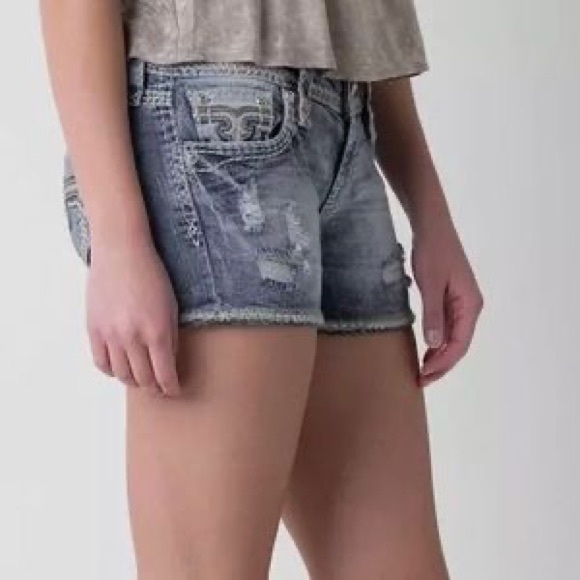 Sold Rock Revival Arlia Short Size 28 - Picture 12 of 12